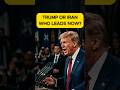 Trump talks tough. But is Iran the one really setting the pace now? #trump #iranwar #worldnews