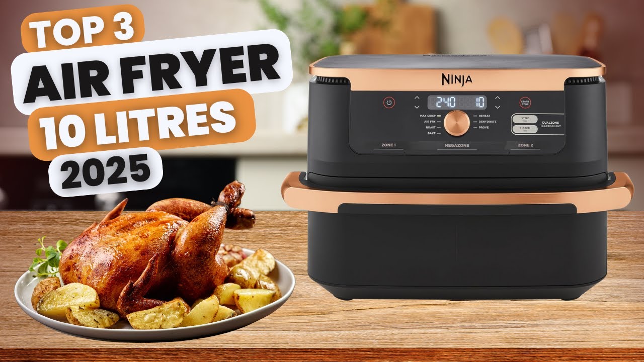 Top 5 :  Meilleures AIRFRYERS de Grande Capacité en 2025