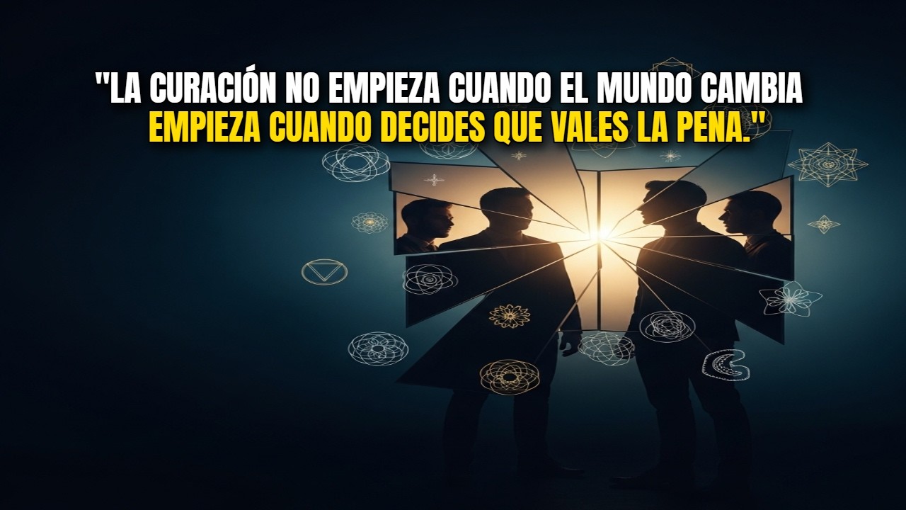 La curación no empieza cuando el mundo cambia — empieza cuando decides que vales la pena