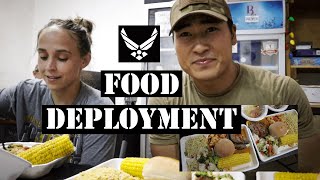 USAF Deployment Food (Breakfast, Lunch, Dinner) Military Deployment Dining With Security Forces