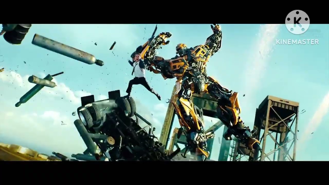 Da Da Da Да да да (Jarico Remix) | Transformers [Chase Scene] 4K