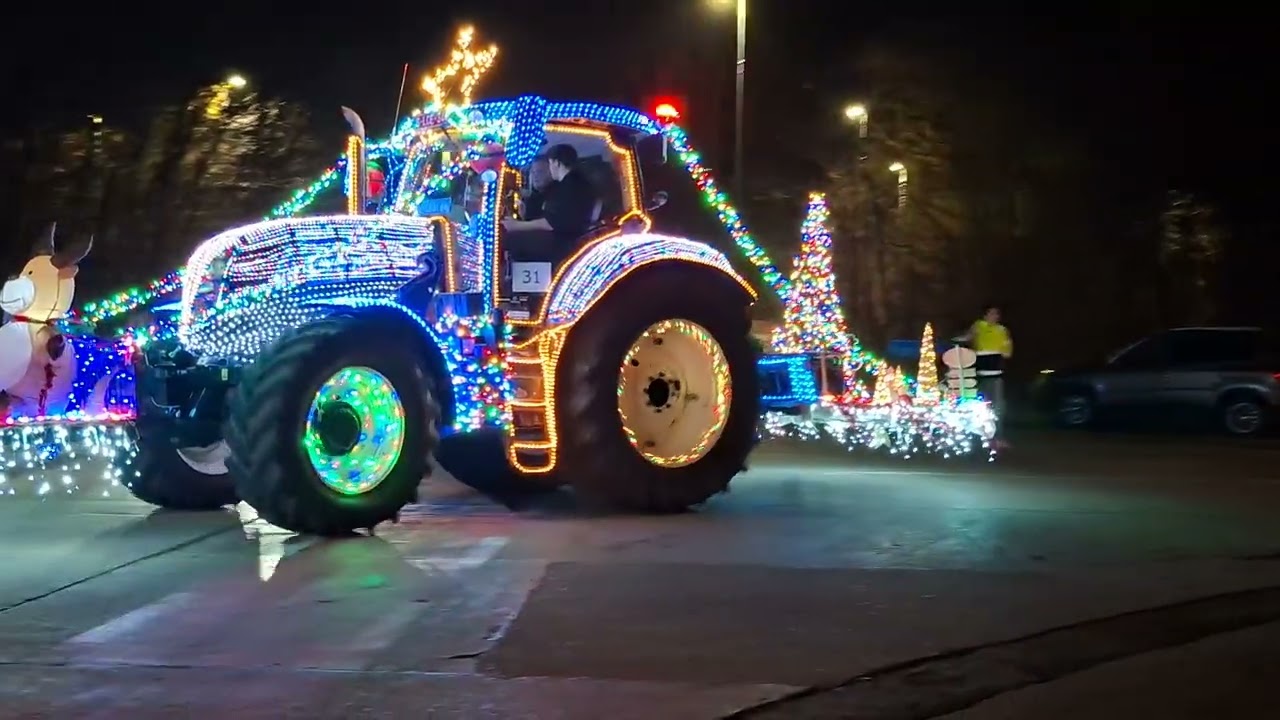 Tractorlichtstoet 19 december 2025 in Tielt-Winge