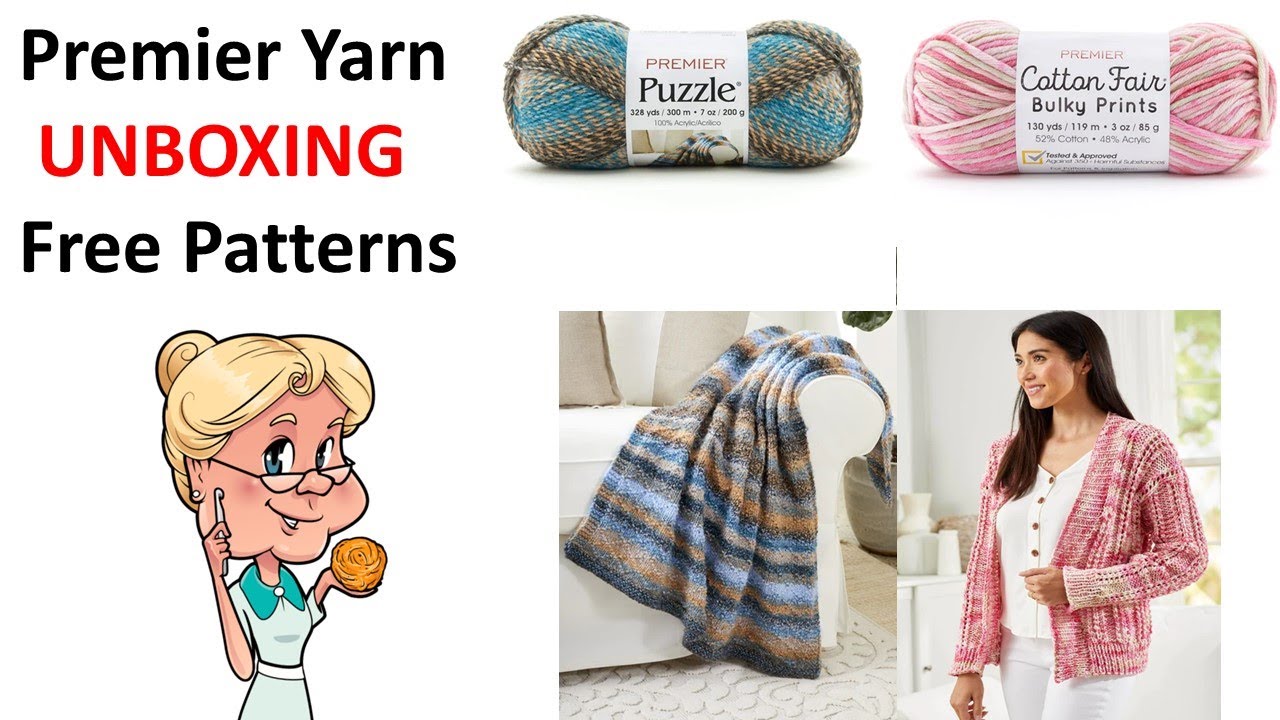 Premier Yarn UNBOXING Let's Get Inspired MakeitPremier YouTube