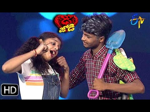 Somesh and Shresti Performance  Dhee Jodi  17th July 2019    ETV Telugu
