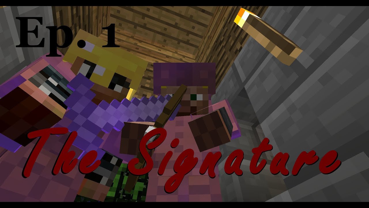 The Signature - A Minecraft RPG/Adventure Map by Stervma Ep 1