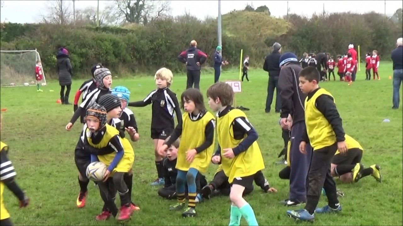 Kilkenny RFC U9's V Cashel RFC - YouTube
