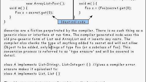 Java Tutorial 24.09: Generic types and Wildcard types