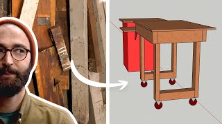 Make a workbench from scrap wood!
