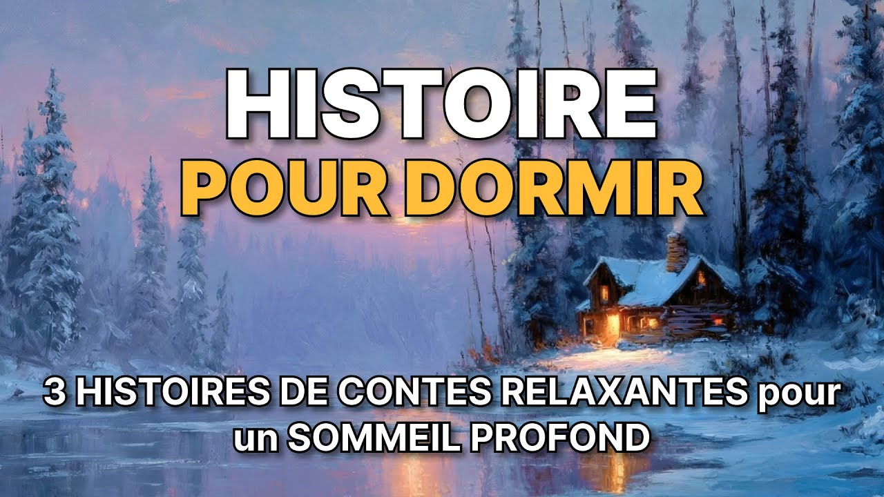 😴 3 HISTOIRES DE CONTES RELAXANTES pour un SOMMEIL PROFOND ✨ Un sommeil RÉPARATEUR en 5 minutes ✨
