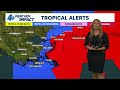 Hurricane Isaias nears Gulf Coast landfall as tropical storm conditions begin | 2 PM Update