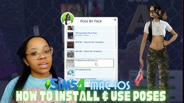 HOW TO INSTALL & USE SIMS 4 POSES ON MAC IOS