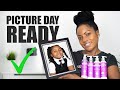 Kids CUTE, EASY Natural Hairstyle for Girls featuring CURLMIX Wash N Go Kit | REVIEW &amp; DEMO