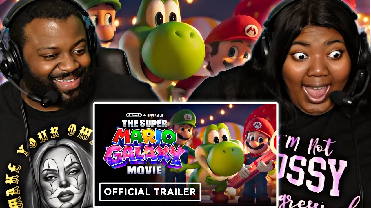 The Super Mario Galaxy Movie – Yoshi First Look Trailer REACTION 🧑🏾‍💻‼️