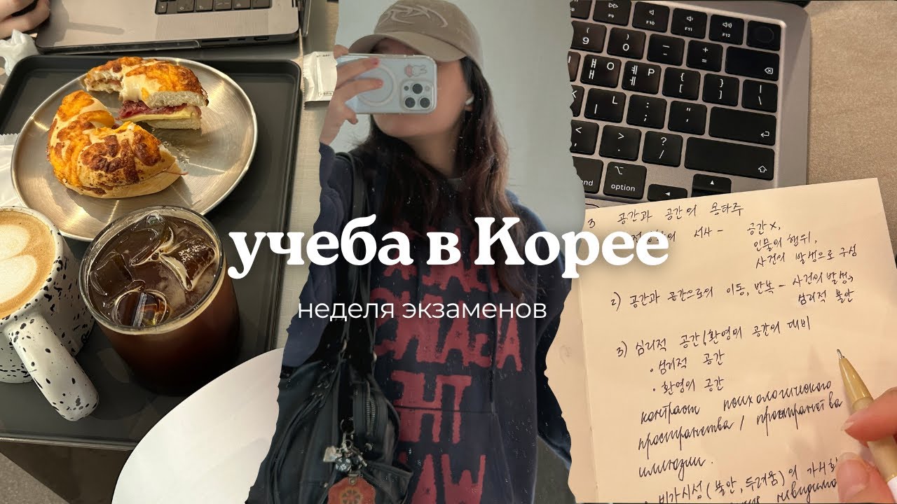 экзамены в корее и будни студента (влог)