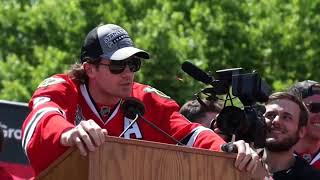 Duncan Keith Brave heart speech