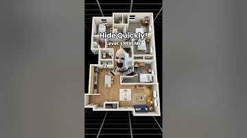 Quickly choose your hiding Spot! #hideandseek #survive #game #tiktokgame #interactive hide and seek