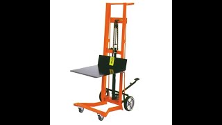 Wesco Foot Pedal Hydraulic Platform Lift Truck  750Lb. Capacity Model# 260009