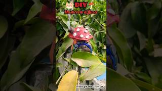 Day 10- Mushroom Diffuser #diy #viral #bestoutofwaste #mushroom #diffuser  #cute #30daychallenge