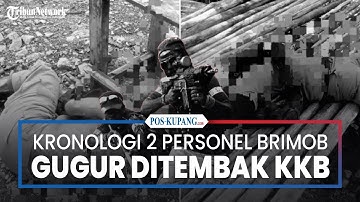 Kronologi 2 Personel Brimob Gugur Ditembak KKB saat Amankan Pembangunan Jalan Trans Papua