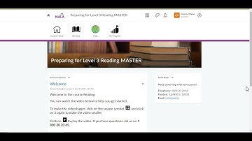 Preparing for Level 3 Reading on Learn with NALA