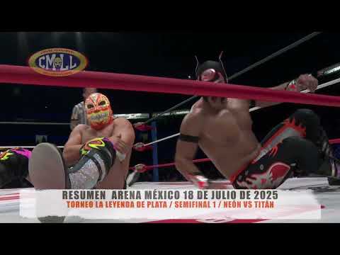Resultados CMLL 18 de julio de 2025 - Viernes Espectacular