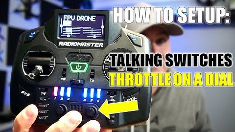 How to Set Up Your Radiomaster GX12 with a Throttle Cut and Talking Switches