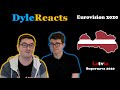 Latvia National Final 2020 - EUROVISION REACTION - Supernova #DyleReacts