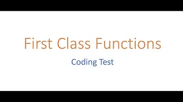 Javascript | First class functions & arrow functions | currying