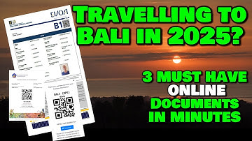 How To Apply For Indonesia Visa online in 2025 🇮🇩 Bali eVisa