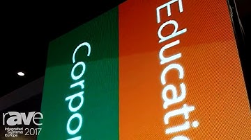 ISE 2017: Philips Showcases L-Line LED Signage