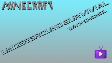 ★Minecraft Survival Maps - Underground Survival, ft. sHizNizl! Episode 2 -- WAY➚