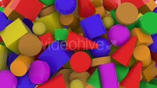 3D Shapes Transition | Motion Graphics - Envato elements screenshot 5