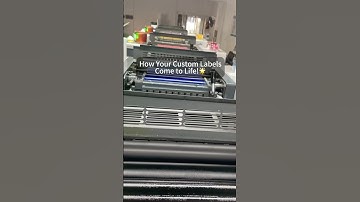 How We Make Custom Bottle Labels & Stickers | Custom Packaging Manufacturing