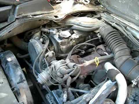 ford econovan engine - YouTube mazda start wiring diagram 