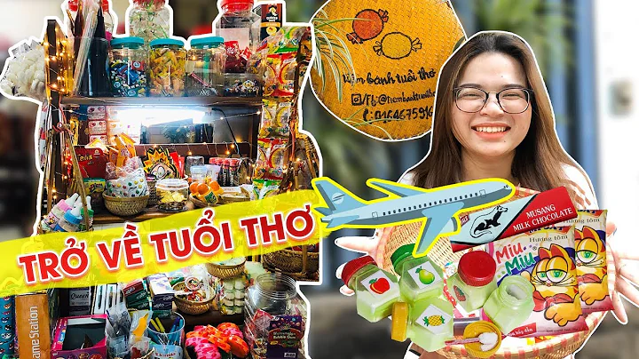 TRỞ VỀ TUỔI THƠ với tiệm bánh bán toàn bộ đồ ăn vặt HUYỀN THOẠI của 8X 9X | FAST TV