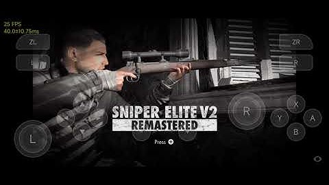 Skyline Edge Emulator v19 | Sniper Elite V2 Remastered | Switch Game on Android | SD 765G