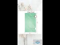 120x110cm Corner Frameless Shower Screen – Gold U-Brackets and Floor U-Bracket with SS Hinges for...