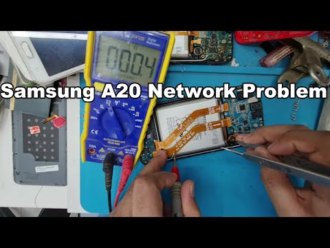 Samsung A20 Network Problem | A20 Not registered on network | A20 emergency calls only | No service