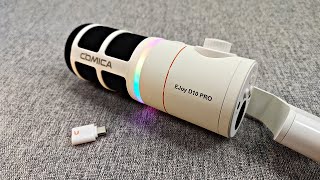 Unboxing Comica Ejoy D10 Pro Rgb Dynamic Wireless Microphone Asmr