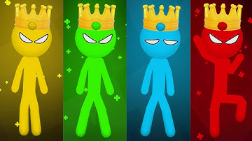 Stickman Random Funny MINIGAMES - Stickman Party 1 2 3 4 Player Android iOS Gameplay 2022
