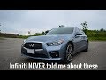 Cool HIDDEN features of the Infiniti Q50S