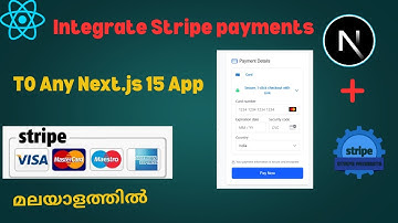 How to integrate Stripe Payment in Next.js 15 (Step by Step) മലയാളം | CodeEasewithAnu