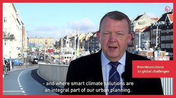 Lars Løkke Rasmussen, Prime Minister of Denmark about Nordic Solutions to Global Challenges
