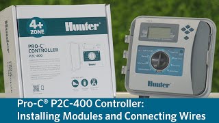 Pro-C® P2C-400 Controller: Installing Modules and Connecting Wires