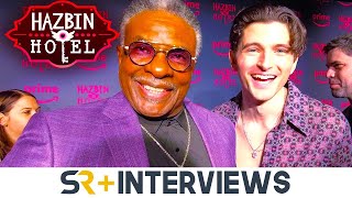 Keith David \& Blake Roman Talk Hazbin Hotel On The Red Carpet