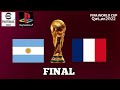 eFootBall PES 23 | ARGENTINA VS FRANCE | FIFA WORLD CUP QATAR 2022 | FINAL | PS2 GAMEPLAY