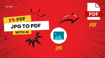 Convert JPG to PDF Using AI | Free Online Tool | iLovePDF Tutorial | NO ONE Channel (Ep. 6)