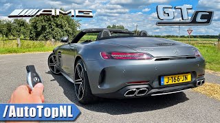 2021 Mercedes-AMG GT C Roadster REVIEW on AUTOBAHN [NO SPEED LIMIT] by AutoTopNL