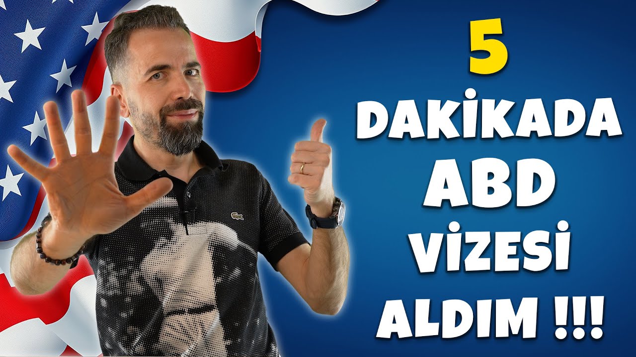 Sıfır Evrakla 5 Dakikada ABD Vizesi Aldım! (Gerçek Deneyim 2025)