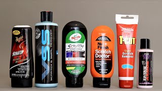 Best Car Paint Scratch Remover | Meguiars, Chemical Guys, Turtle wax, Nu Finish, TCut, Shine Armor